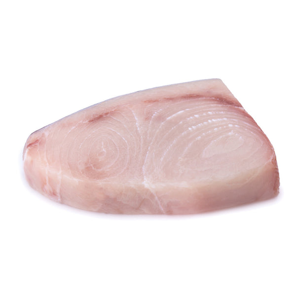 Meaty swordfish fillet, ideal for grilling or barbecuing.