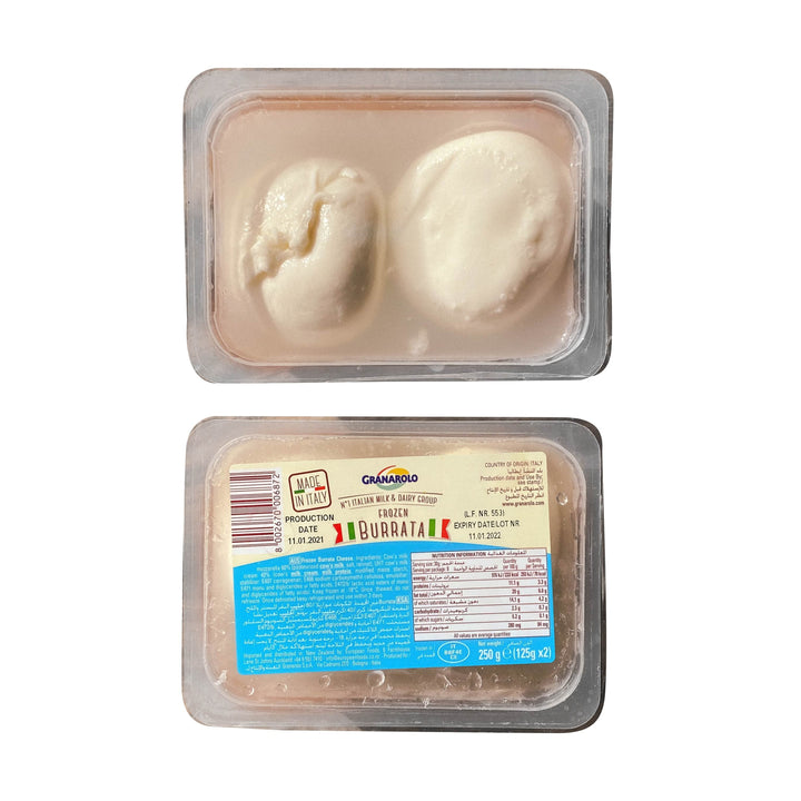 Creamy burrata cheese, perfect for salads or appetisers.