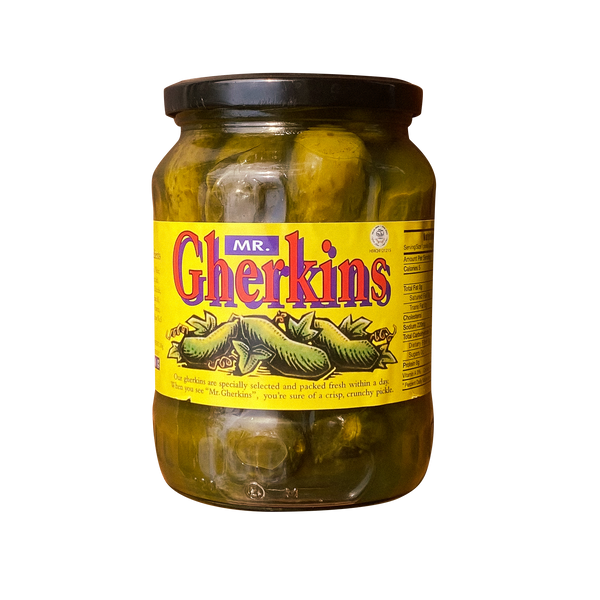  Sweet and tangy gherkins, ideal for sandwiches or salads.