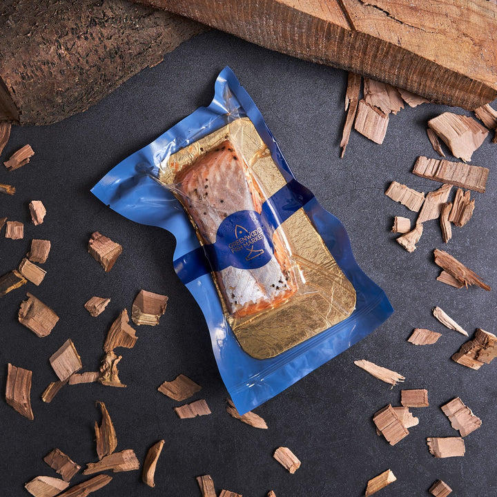 Ready-to-Eat Hot Smoked Salmon [200g/1kg] - Greenwood Fish Market